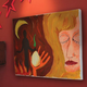 The painting claims to be at its "wit's end" with all the cruel and sarcastic jabs from patrons.